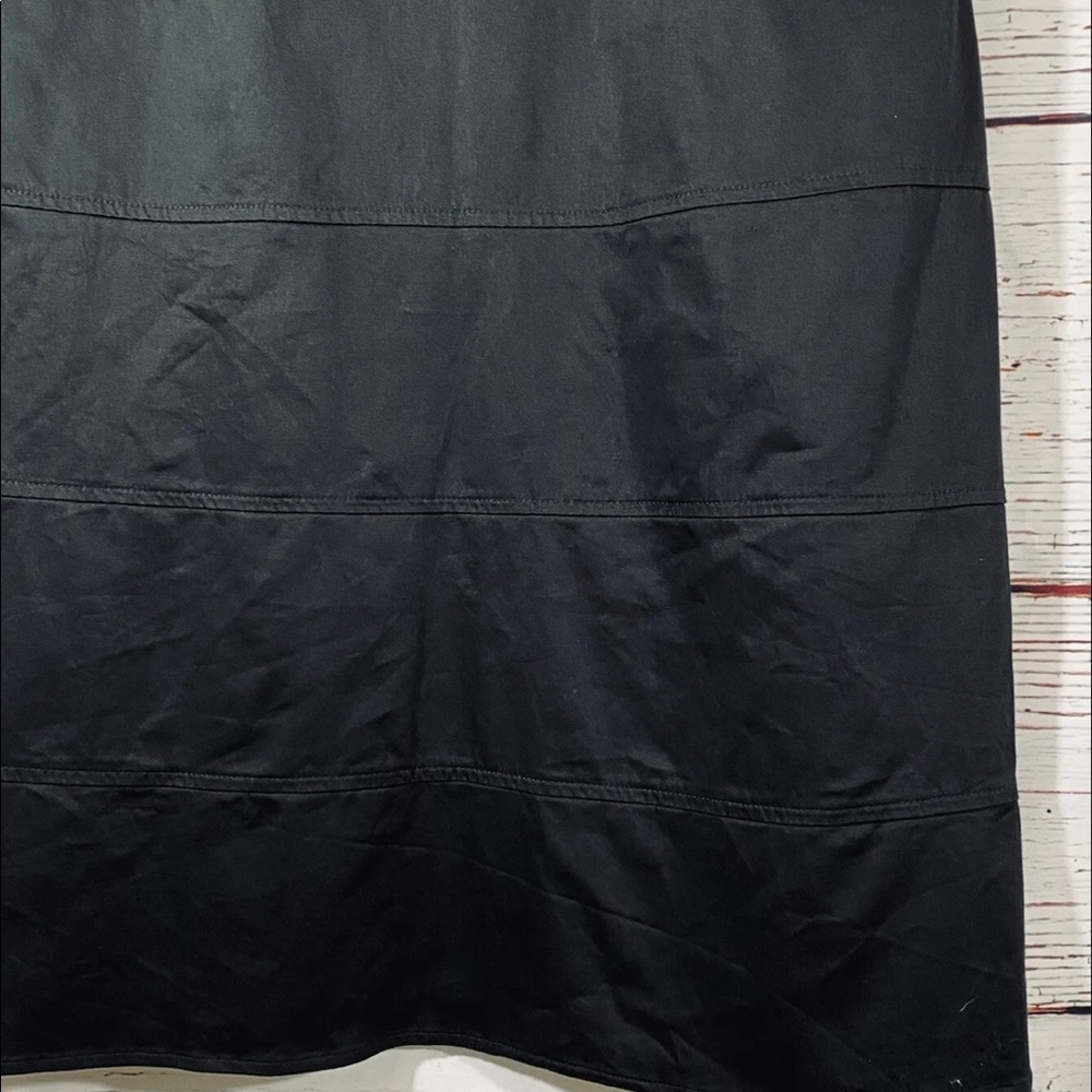 Calvin Klein Shift Dress Womens Sz 12 Classic Black Professional Interview - Picture 6 of 9